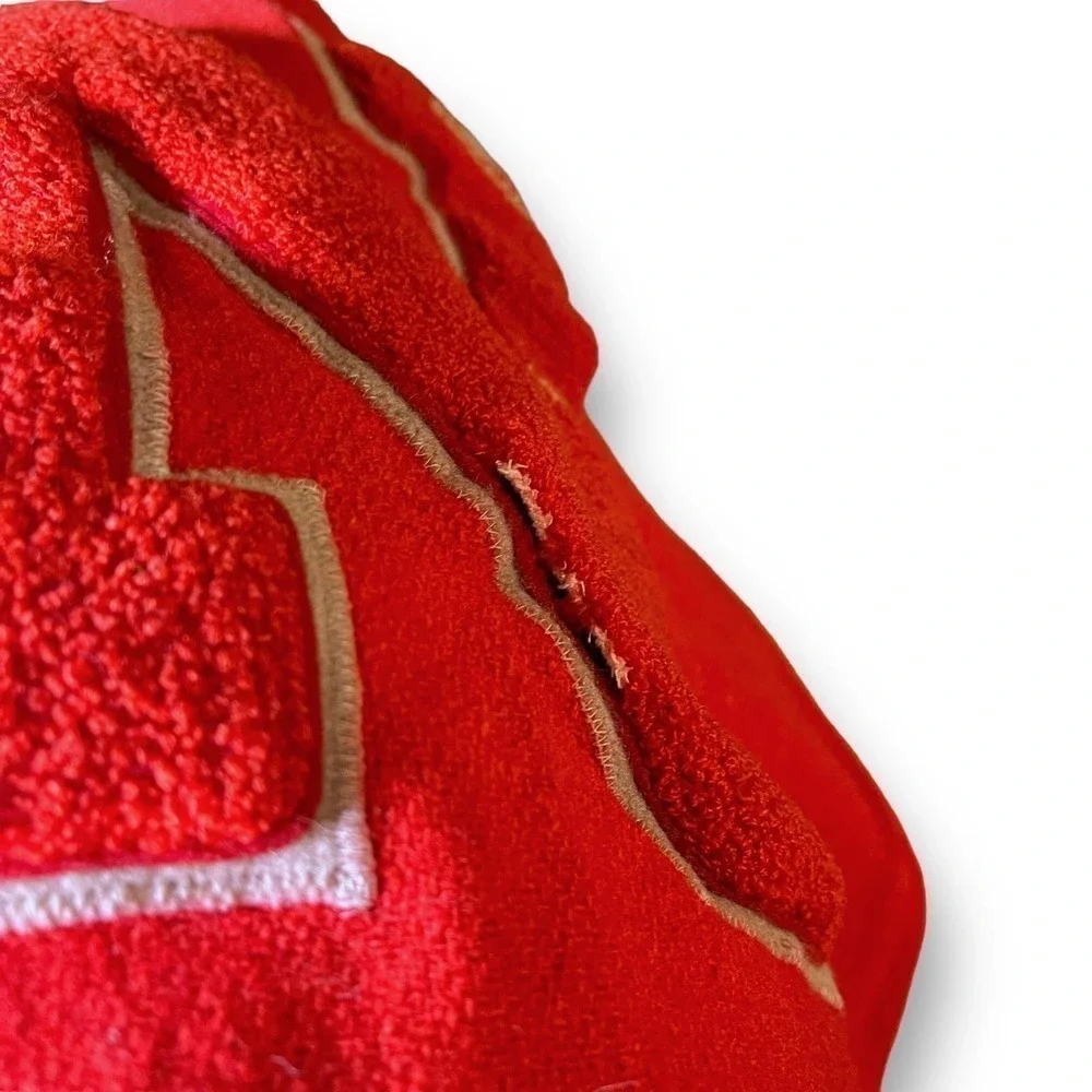 VTG U of Nebraska Letterman Football Blanket Stitched John Urban Circa 50s-60s